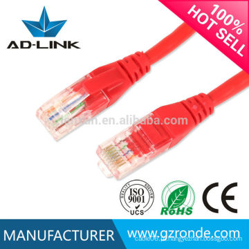 Alta Velocidade UTP Cat5e RJ45 macho para extensão fêmea Cable patch cord Fabricante Em Guangzhou